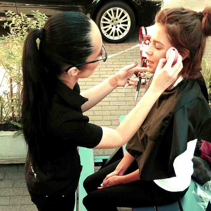 Makijażystki GR podczas konferencji The Look Of The Year 2016!