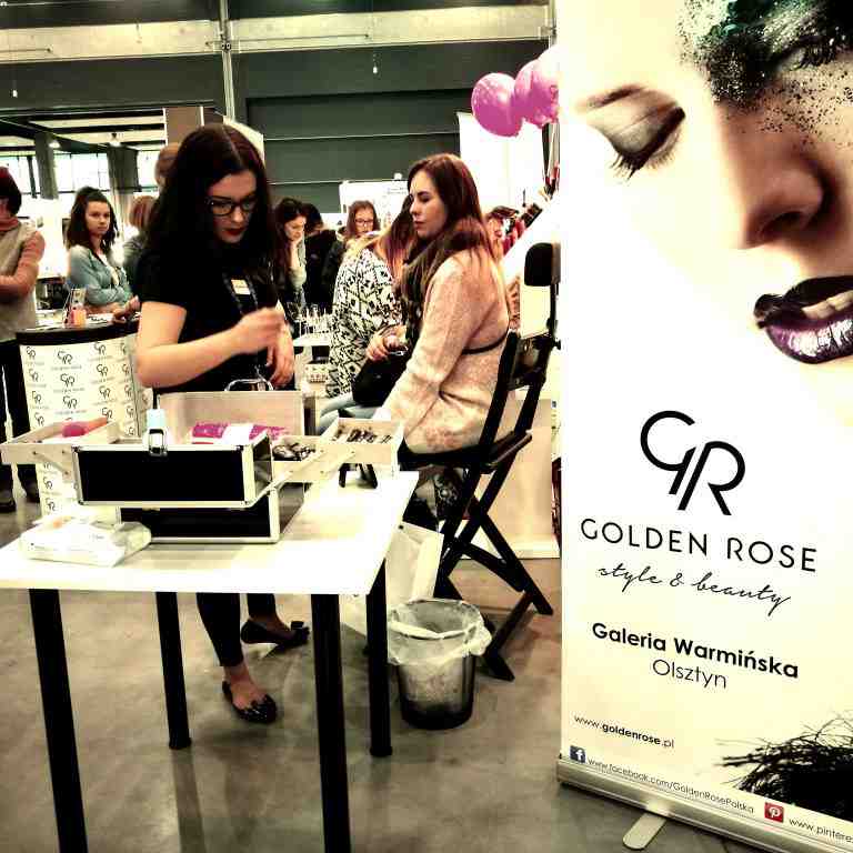Wizażyści Golden Rose spotkali się z Wami na  targach urodowych!