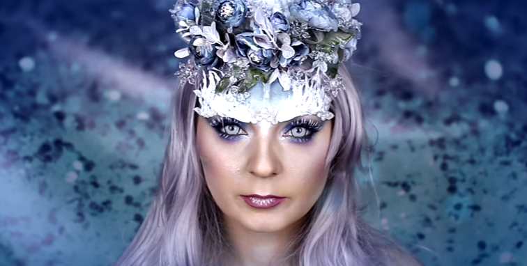 Charakteryzacja Karoliny Zientek wykonana kosmetykami Golden Rose