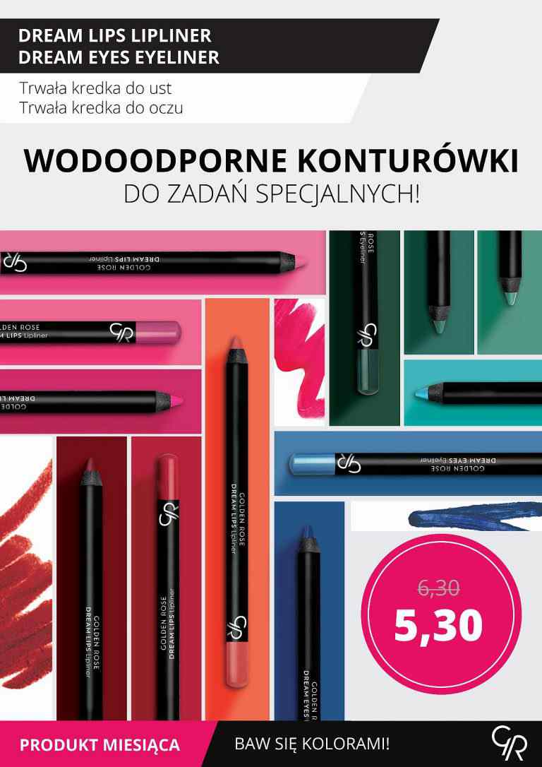 Wodoodporne konturówki do zadań specjalnych za jedyne 5,30 zł!