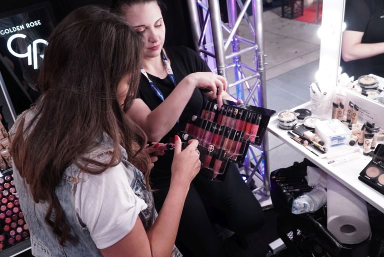 Ostatni weekend spędziliśmy na targach urodowych!